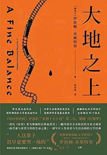 《大地之上》罗欣顿·米斯特里/被称为25本此生必读经典