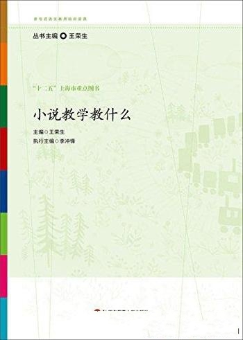 《小说教学教什么》王荣生/设计了学习方式教材的立体化