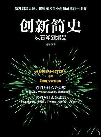 《创新简史：从石斧到爆品》杨旸/揭秘知名企业创新成败