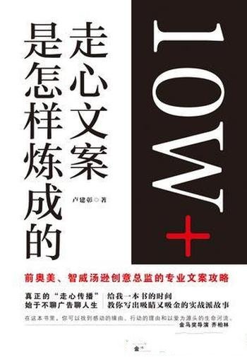 《10W+走心文案是怎样炼成的》卢建彰/广告人会犯错误