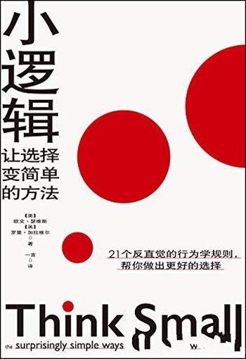 《小逻辑:让选择变简单的方法》瑟维斯/专注与高效法则