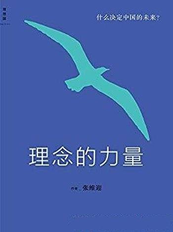 《理念的力量:什么决定中国的未来》张维迎/经济思想精华