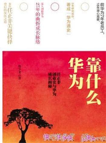 《华为靠什么》杨少龙/任正非创业史与华为成长揭秘