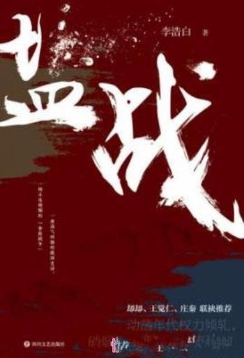 《盐战》李浩白/他们潜行于战场因隐秘而“无名”