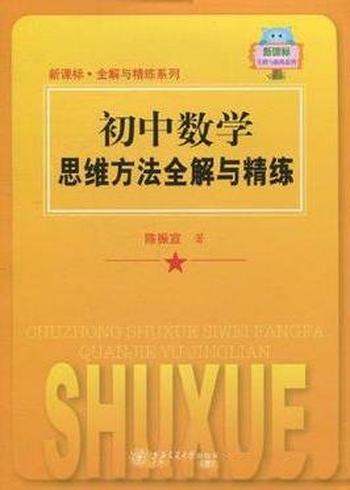 《初中数学思维方法全解与精练》陈振宣/适合初中生