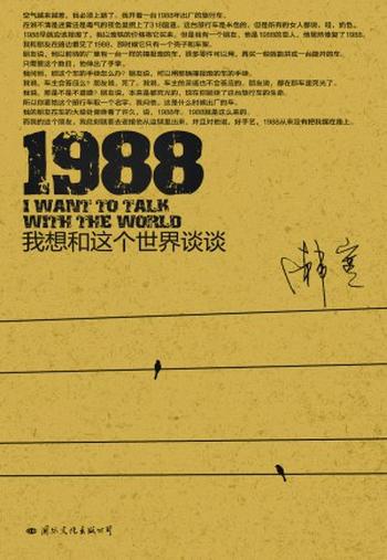 《1988我想和这个世界谈谈》