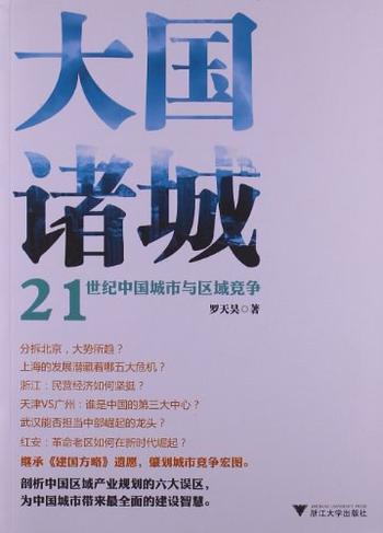 《大国诸城_21世纪中国城市与区域竞争》作者_ 罗天昊 中亚正版