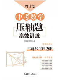 《周计划：中考数学压轴题高效训练（三角形与四边形）》-刘弢