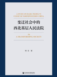 《变迁社会中的西北基层人民法院》-韩宝森