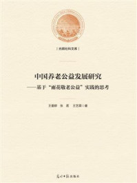 《中国养老公益发展研究：基于“雨花敬老公益”实践的思考》-王爱群