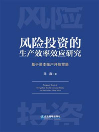 《风险投资的生产效率效应研究》-陈鑫