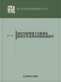 《绿色发展视域下民族地区脱贫攻坚成果的巩固拓展研究》-徐杰