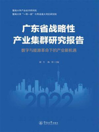 《广东省战略性产业集群研究报告：数字与能源革命下的产业新机遇》-胡军