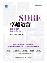 《SDBE卓越运营：战略蓝图的高效兑现之道》-胡荣丰